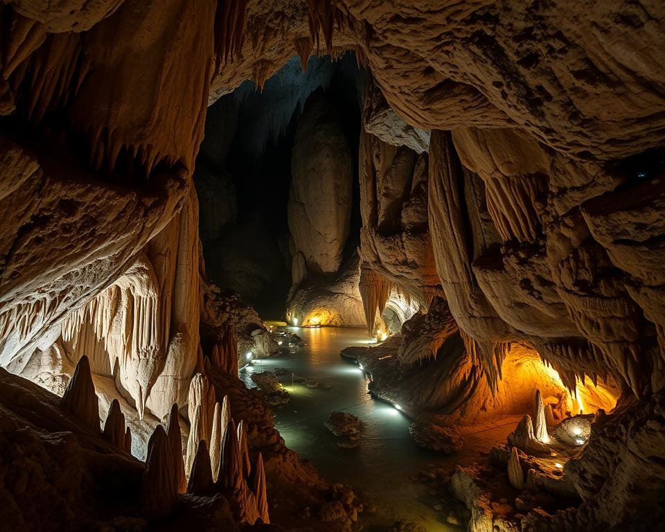Waarom is een uitje naar de Grotten van Han indrukwekkend?