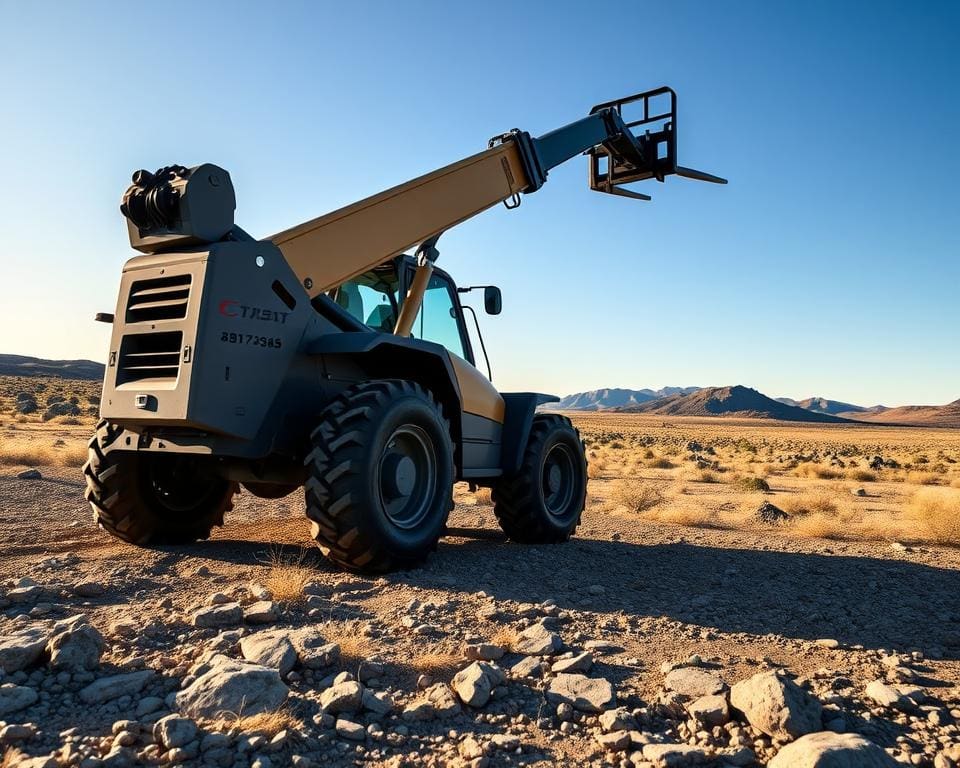Wat maakt een verreiker geschikt voor ruw terrein?
