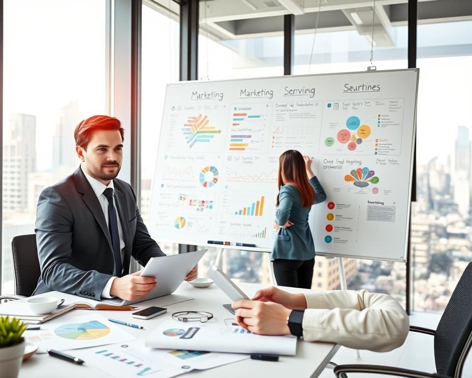 Wat zijn taken van een marketingstrateeg?