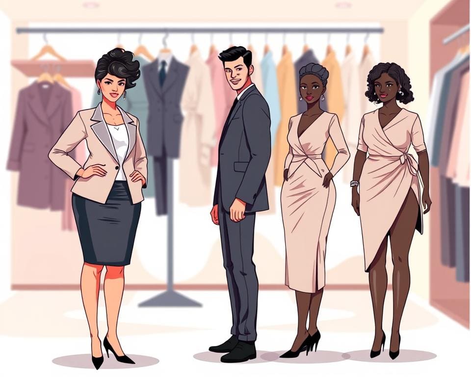 Welke kleding past bij elk lichaamstype?