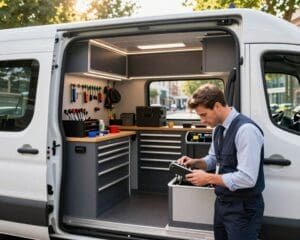 Waarom kiezen bedrijven voor mobiele werkplaatsen in servicewagens?