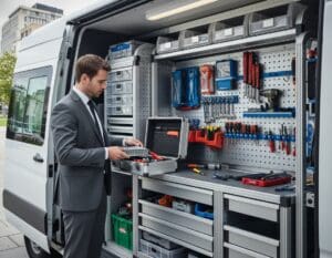 Waarom kiezen monteurs voor een modulaire bedrijfswageninrichting?