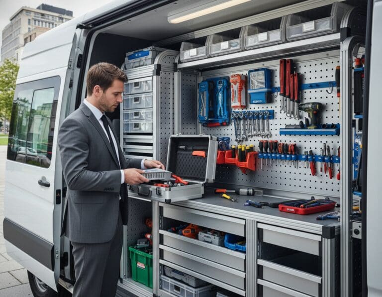 Waarom kiezen monteurs voor een modulaire bedrijfswageninrichting?