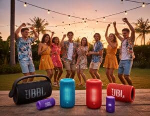 Welke JBL bluetooth speaker is geschikt voor feestjes?