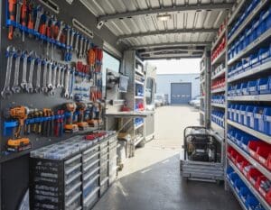 bedrijfswageninrichting