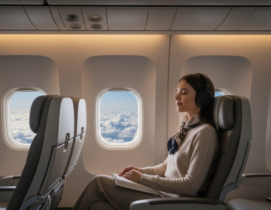 Is een noise cancelling koptelefoon handig op reis?