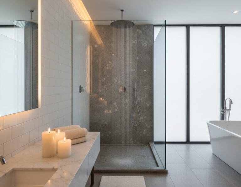 Waarom een regendouche installeren in je badkamer?