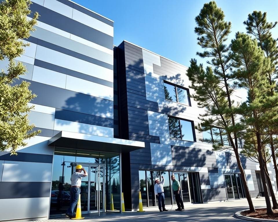 aluminium composiet gevelbekleding