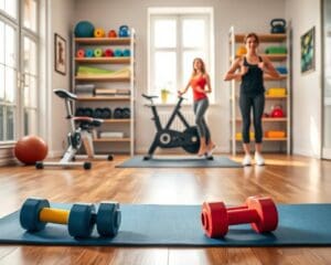 fitnessproducten voor thuis