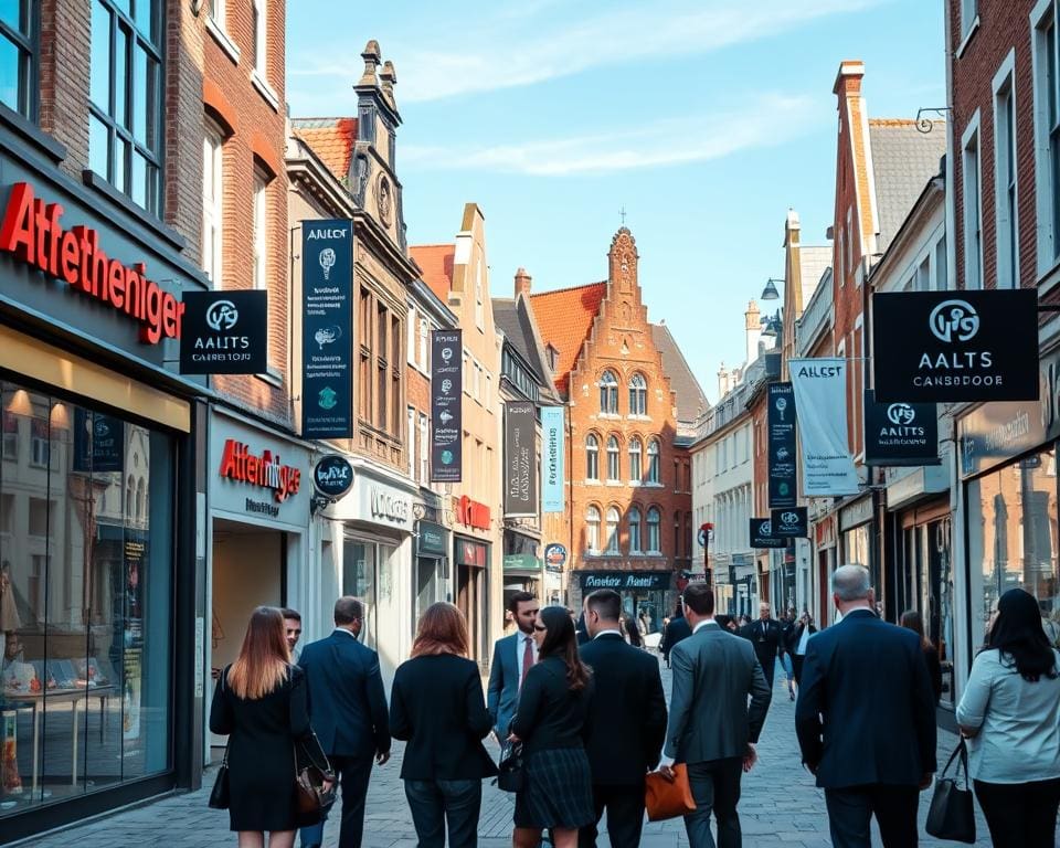 zichtbaarheid bedrijf Aalst