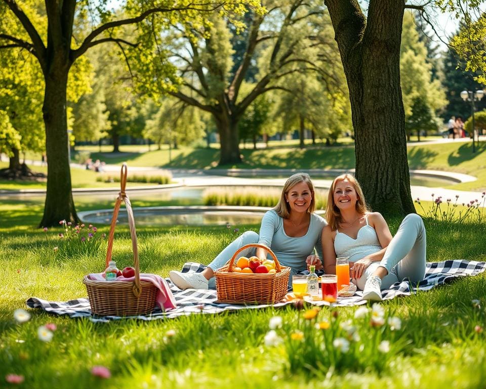 picknick in het park