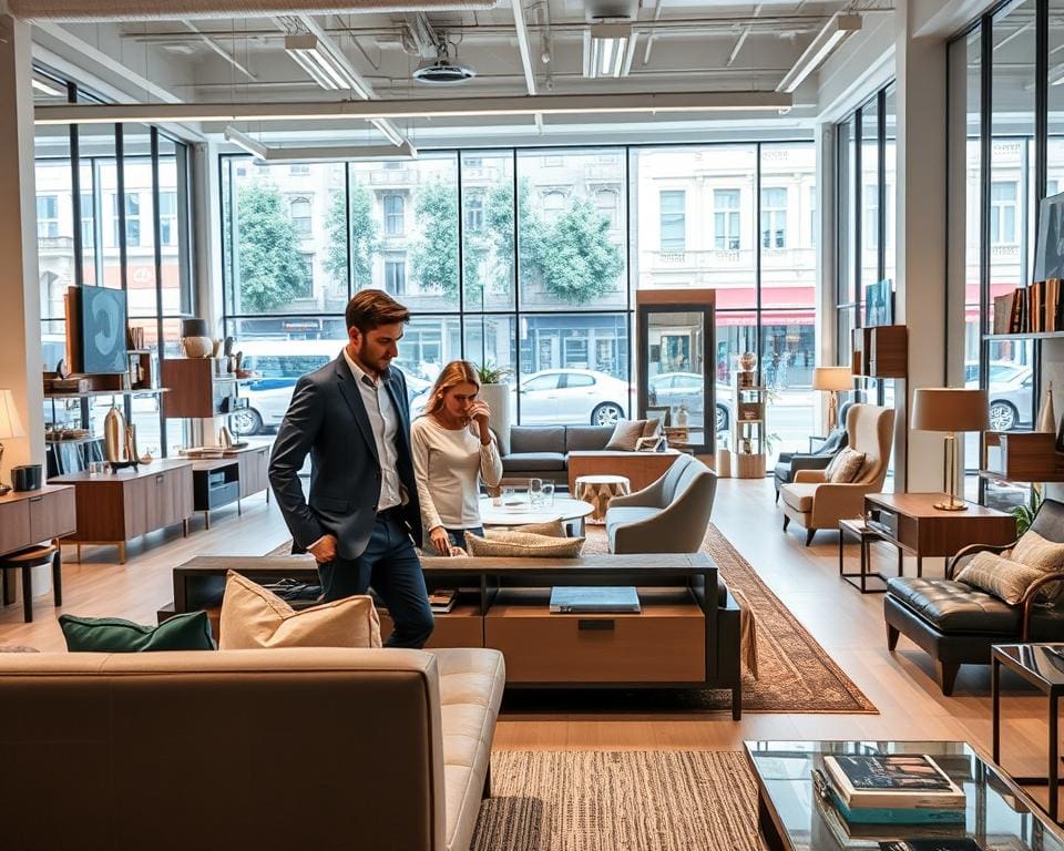 showroom zichtbaarheid