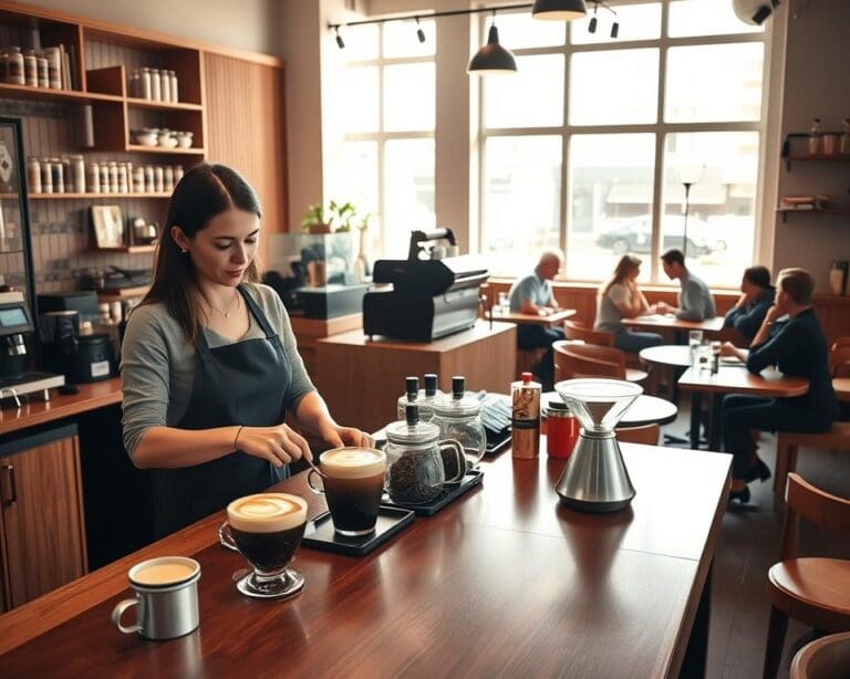 specialty coffee bars