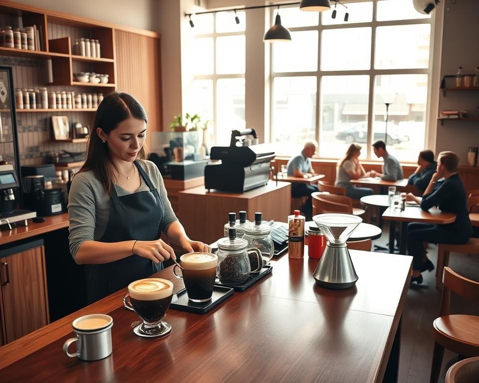specialty coffee bars