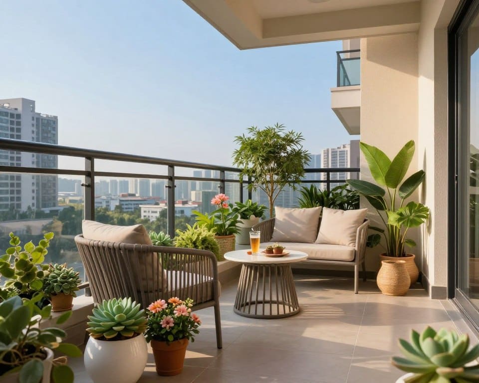 onderhoudsvriendelijk balkon