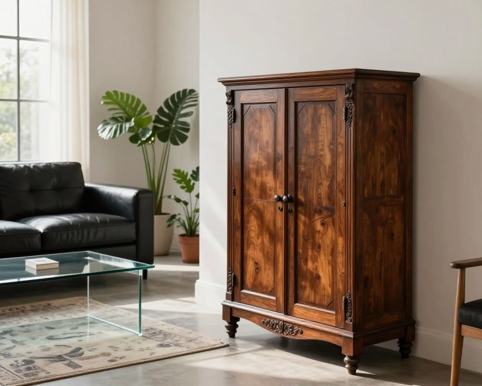vintage kast combineren